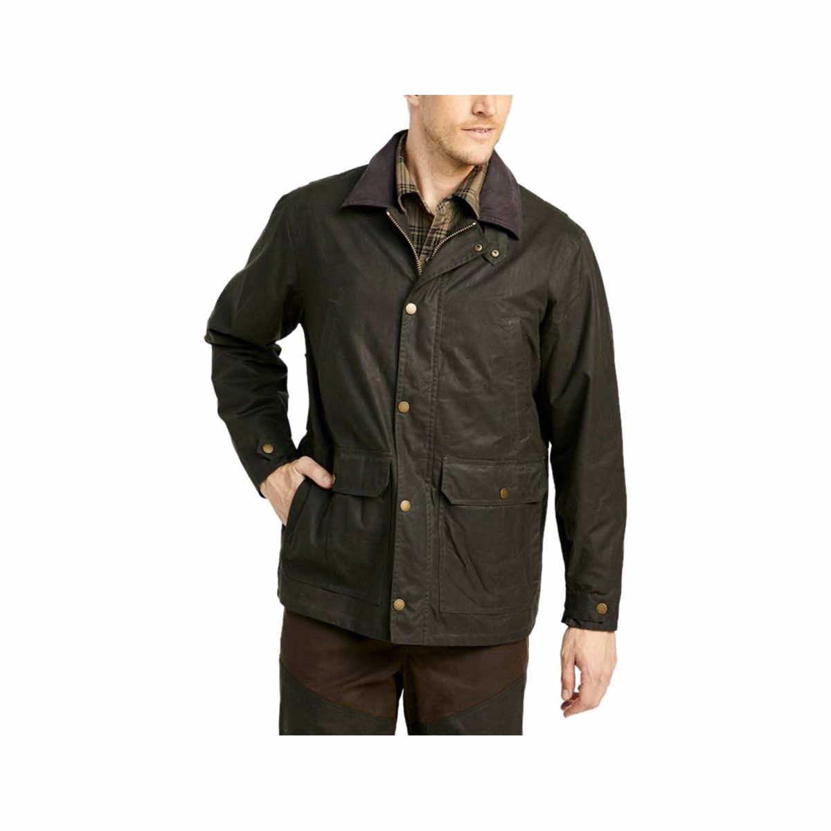 Mast General Store | Men's Double L Waxed-Cotton Upland Coat