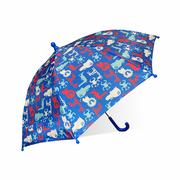 Children's Weather Station Jungle Animals Umbrella: ROYAL_BLUE_MULTI