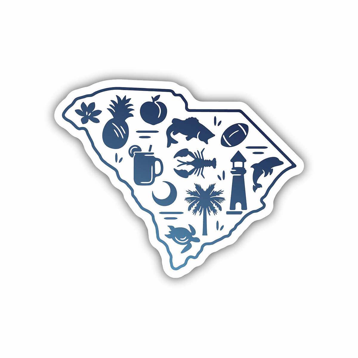 Explore South Carolina Sticker
