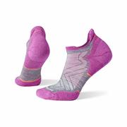 Women's Run Targeted Cushion Low Ankle Socks: MEDIUM_GRAY