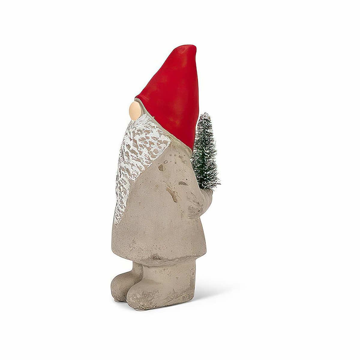  Small Gnome With Tree In Back Figure