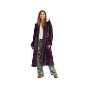 Women's Wicked Plush Robe: EGGPLANT