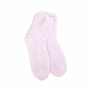 Women's Cozy Quarter Socks with Grippers: ORCHID_PINK_598