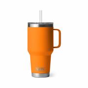 Rambler Mug with Straw Lid - 35 Ounce: KING_CRAB_ORANGE