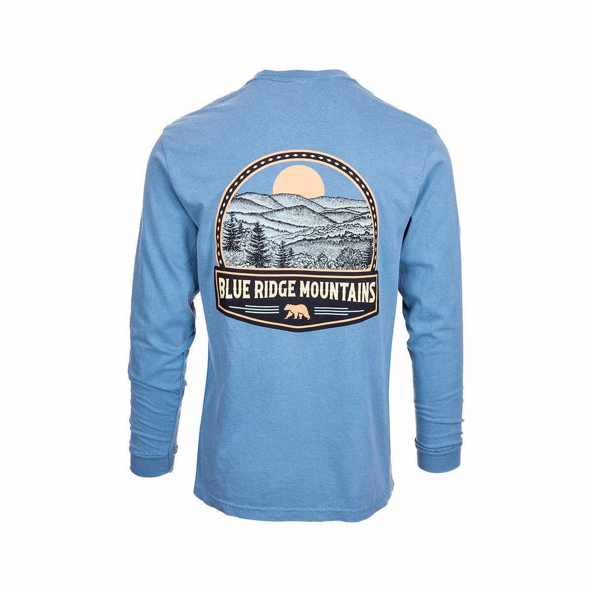 Great Escape Blue Ridge Mountains Long Sleeve T-Shirt
