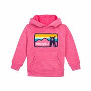 Toddler Knoxville Bear Hoodie: RED