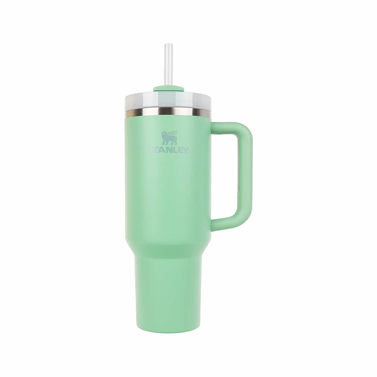 Stanley 40oz Tumbler Cup Adventure Quencher H2.0 Flowstate JADE Green  Authentic for sale online