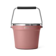 Rambler Beverage Bucket with Lid: SANDSTONE_PINK
