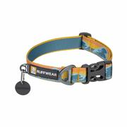 Crag Reflective Dog Collar: RISING_WAVE