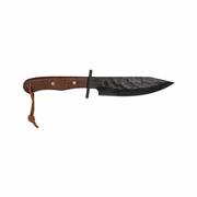 Bushcraft Bowie Knife: BURLAP_MICARTA