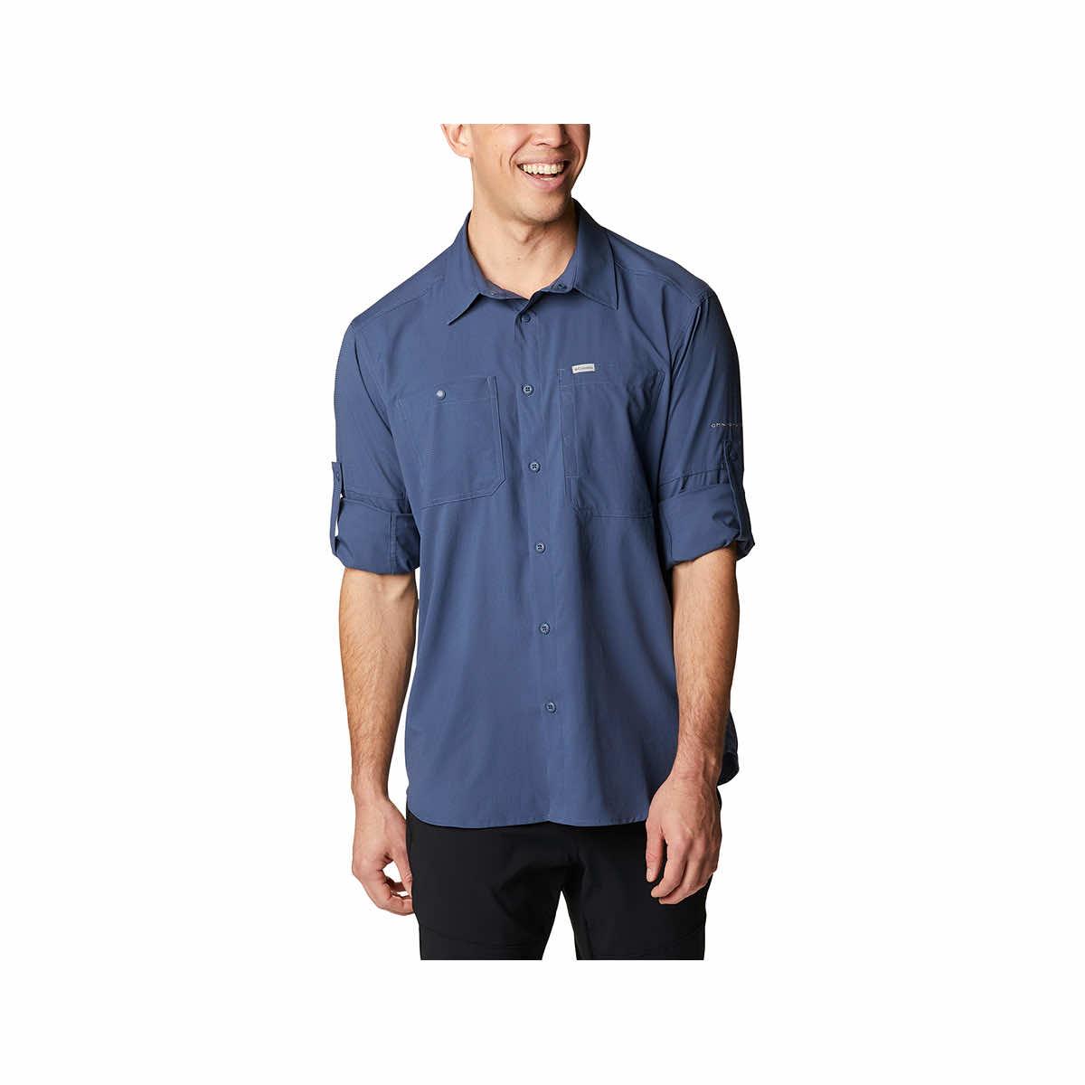 Columbia Silver Ridge Utility Lite Long Sleeve Shirt (XL, Grey)