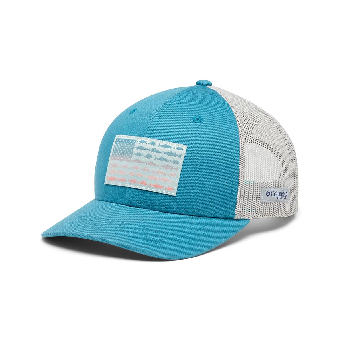 Kids' PFG Fish Flag Mesh Snapback Hat