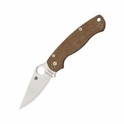 Paramilitary 2 Micarta Knife: BRWN_CANVAS_MICARTA