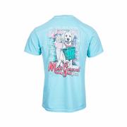 Mast General Store Candy Barrel Dog Short Sleeve T-Shirt: CHALKY_MINT
