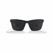Cumulus Polarized Sunglasses: BLK_GRAIN2DARK_GRY
