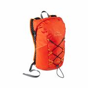 Stowaway Waterproof Day Backpack: ORANGE