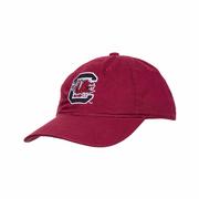 University of South Carolina Block C Hat: RED