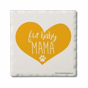 Cold Nose Warm Heart Coaster: FUR_BABY