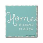 Cold Nose Warm Heart Coaster: HOME_PETS