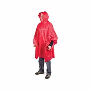 Rain Poncho: RED
