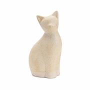Ceramic Cat Figurine: LEFT