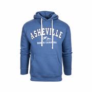 Asheville Tackle Twill Applique Hoodie: DENIM