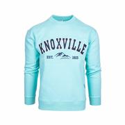 Knoxville Tackle Twill Applique Crew Sweatshirt: CHALKY_MINT