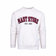 Mast General Store Tackle Twill Applique Crew Sweatshirt: OATMEAL