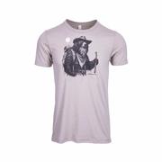 Waynesville Mountain Calm Bear Short Sleeve T-Shirt: HTR_STONE