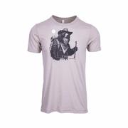 Asheville Mountain Calm Bear Short Sleeve T-Shirt: HTR_STONE