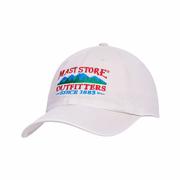 Mast Store Outfitters Embroidered Cotton Twill Hat: STONE