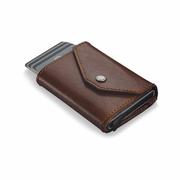 Porter RFID Leather Wallet: BROWN