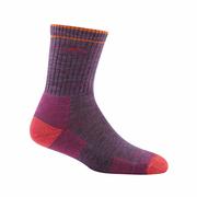 Women's Micro Crew Hiking Socks: VIOLET