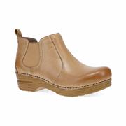 Women's Frankie Ankle Boots: YELLOW,TAN