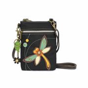 Chala Venture Cellphone Crossbody Bag: DRAGONFLY_BLACK_DF6