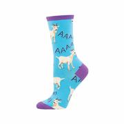 Screaming Goats Crew Socks: BLUE
