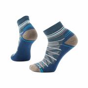 Men's Hike Pattern Ankle Socks: TWILIGHTBLUE