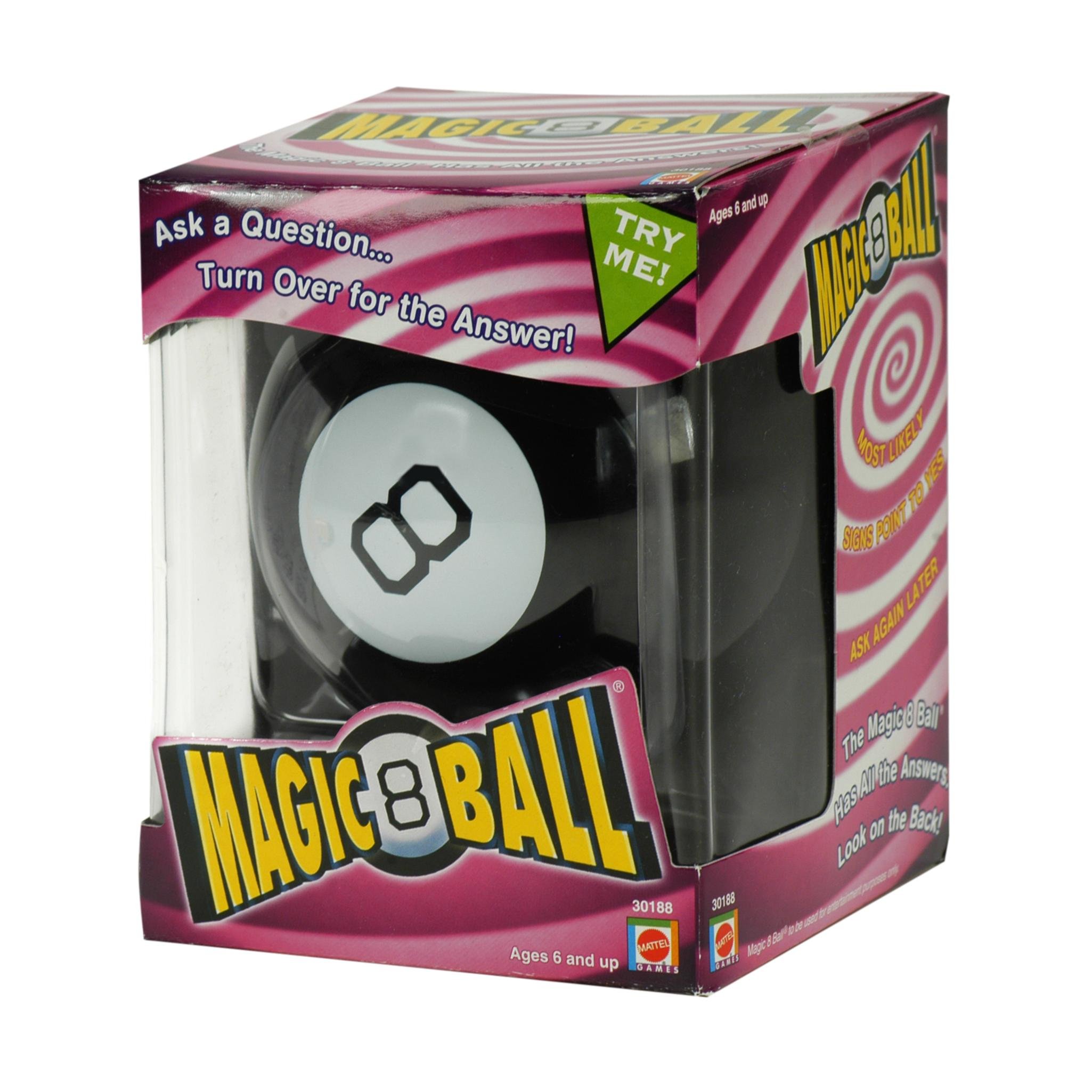  Mattel GamesMagic 8 Ball Toys and Games, Original