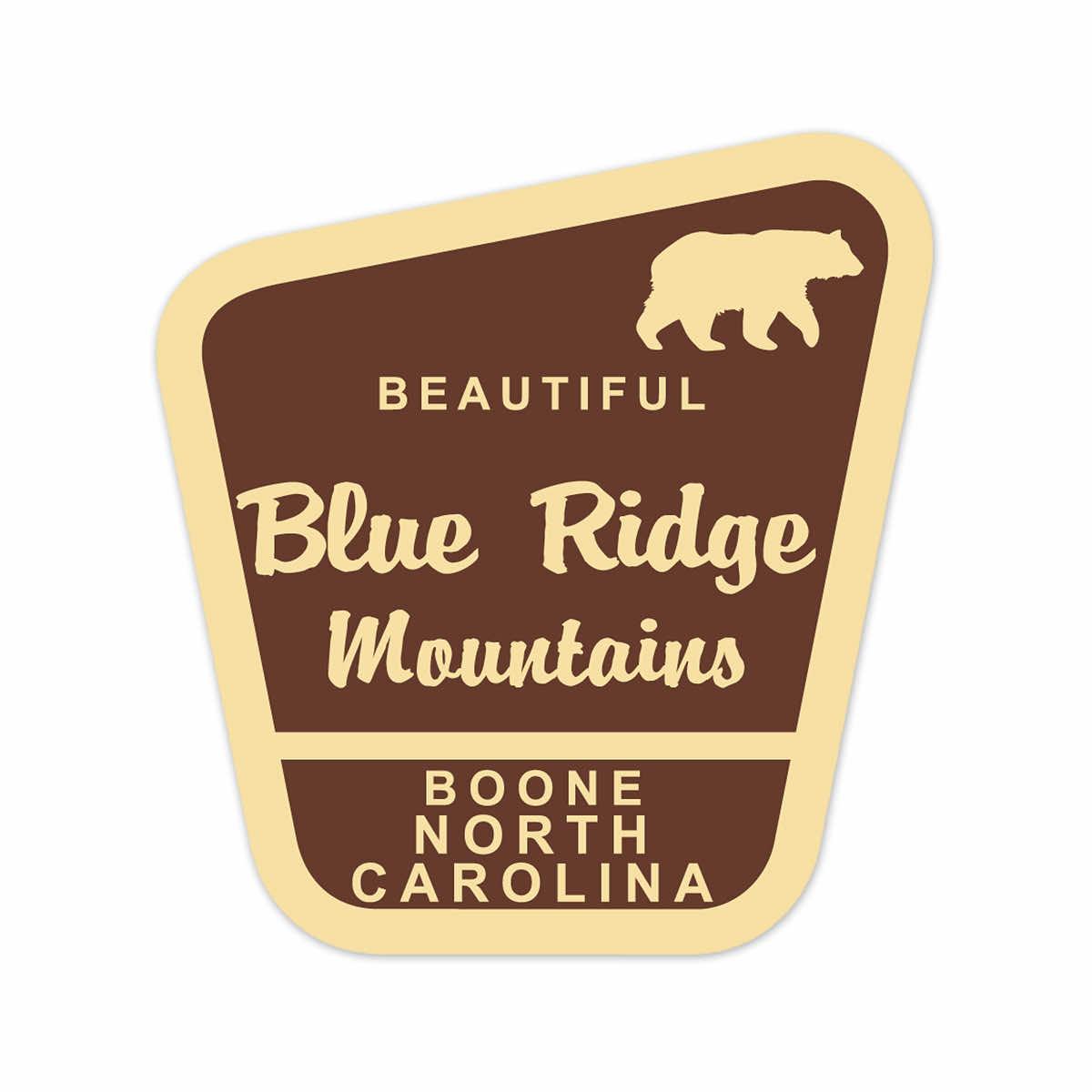 Boone Beautiful Blue Ridge Mountains Sticker