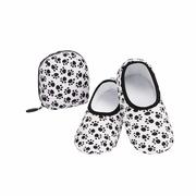 Women's Skinnies Slippers with Travel Pouch: DPAWS