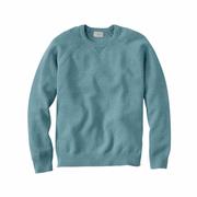 Men's Wicked Soft Cotton Cashmere Crewneck Sweater: MINERAL_BLUE