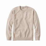 Men's Wicked Soft Cotton Cashmere Crewneck Sweater: NEW_KHAKI