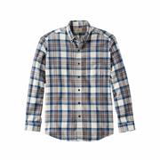 L.L.Bean Men's Scotch Plaid Flannel Long Sleeve Shirt: INDIGO_TARTAN