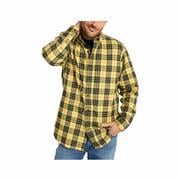 L.L.Bean Men's Scotch Plaid Flannel Long Sleeve Shirt: MACLEOD_DR_WEATHERED