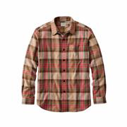 L.L.Bean Men's Scotch Plaid Flannel Long Sleeve Shirt: STEWART_DR_ANTIQUE