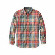 L.L.Bean Men's Scotch Plaid Flannel Long Sleeve Shirt: WASHED_BUCHANAN