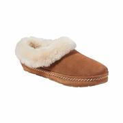 L.L.Bean Women's Wicked Good Squam Lake Slippers: BROWN