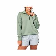 Marsh Wear Women's Sullivan Tech Quarter-Zip Pullover: LILY_PAD_LPAD