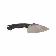 Fireside Fixed Blade Knife: BLACK_RUBBER
