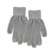 Women's Chenille Gloves: LIGHT_GREY